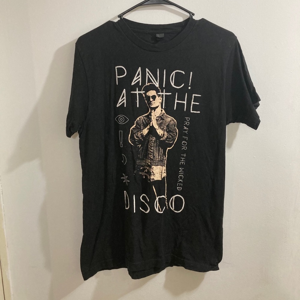Panic at the disco tour tee size M pre-owned